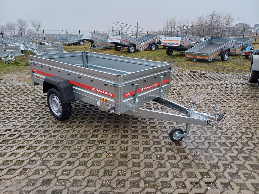 Przyczepa 1 osiowa PRO TEMARED 201x126x40cm