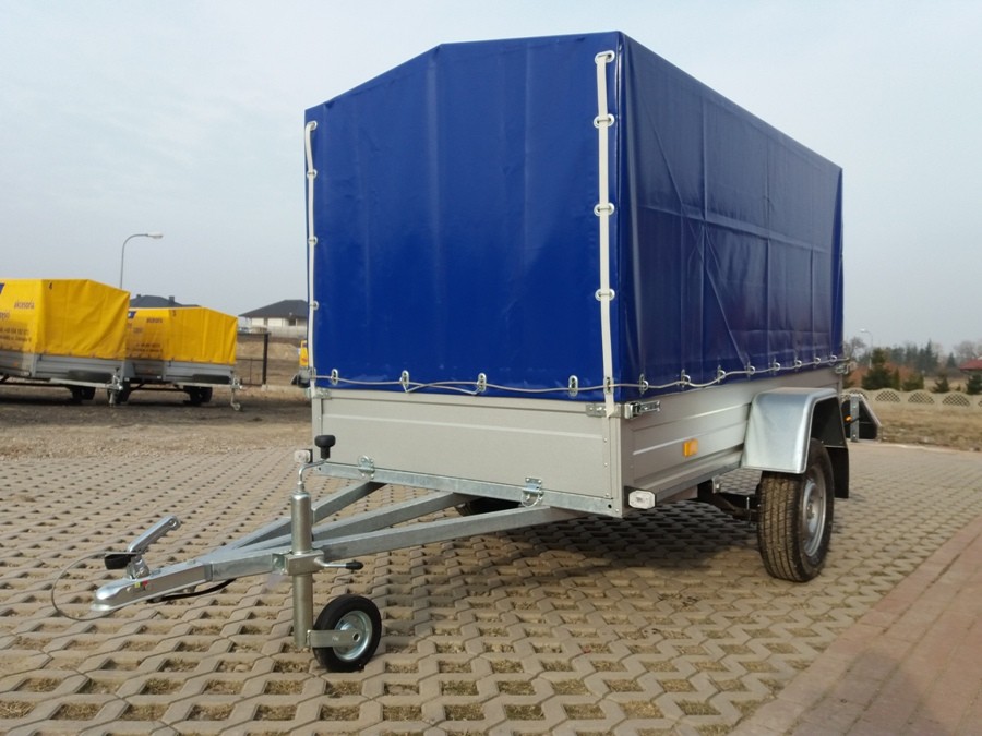 PRZYCZEPA EURO A-750 C2 215x125x35 OTWIERANA PRZEDNIA BURTA